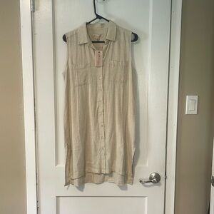 NWT philosophy, button up dress
